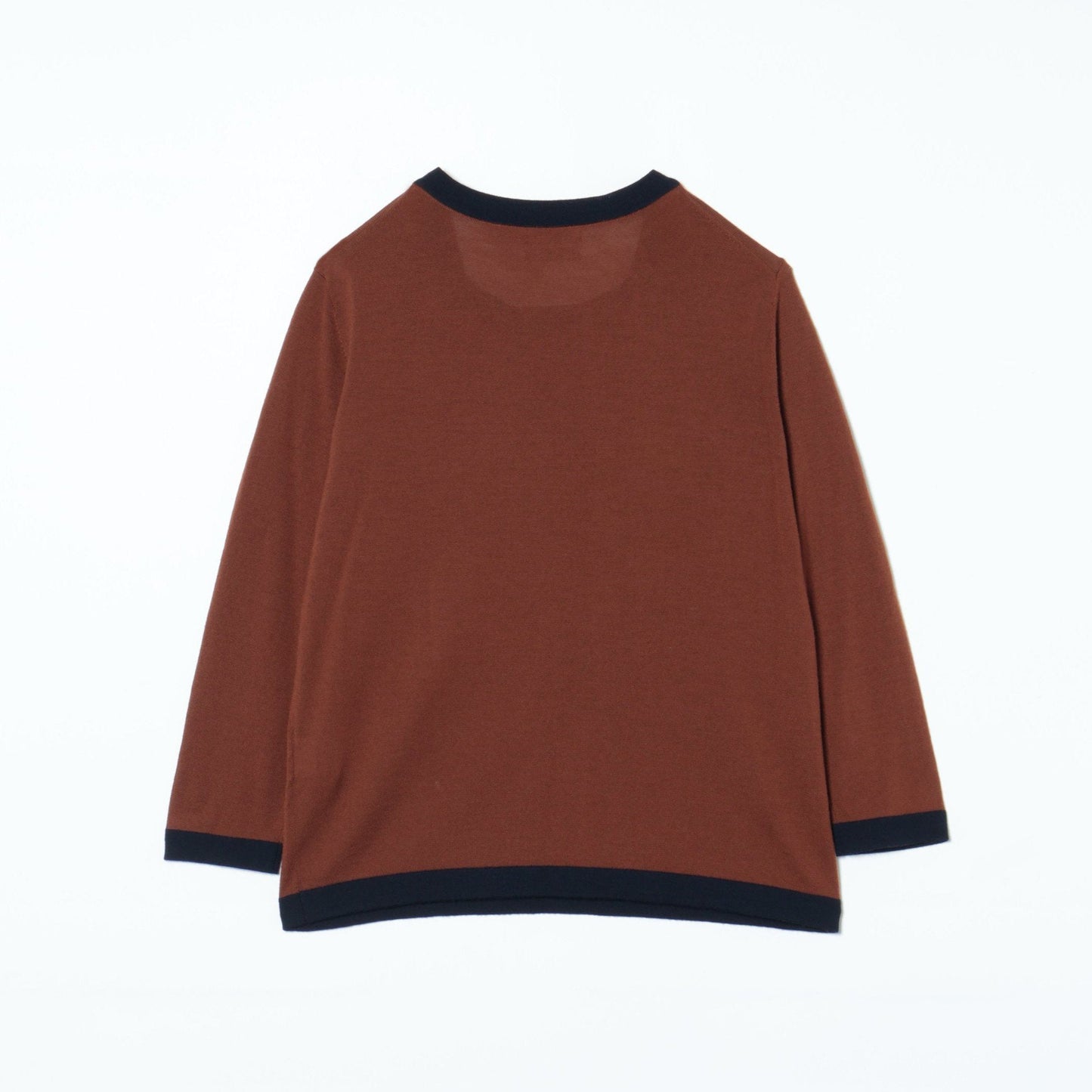 【L】【店舗限定】【キャッシュウール】スクエアネックプルオーバー(メランジ)