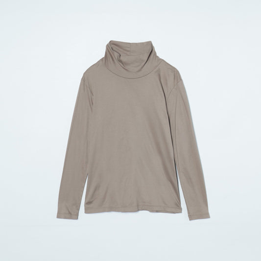 ソフトスムース タートルネックカットソー