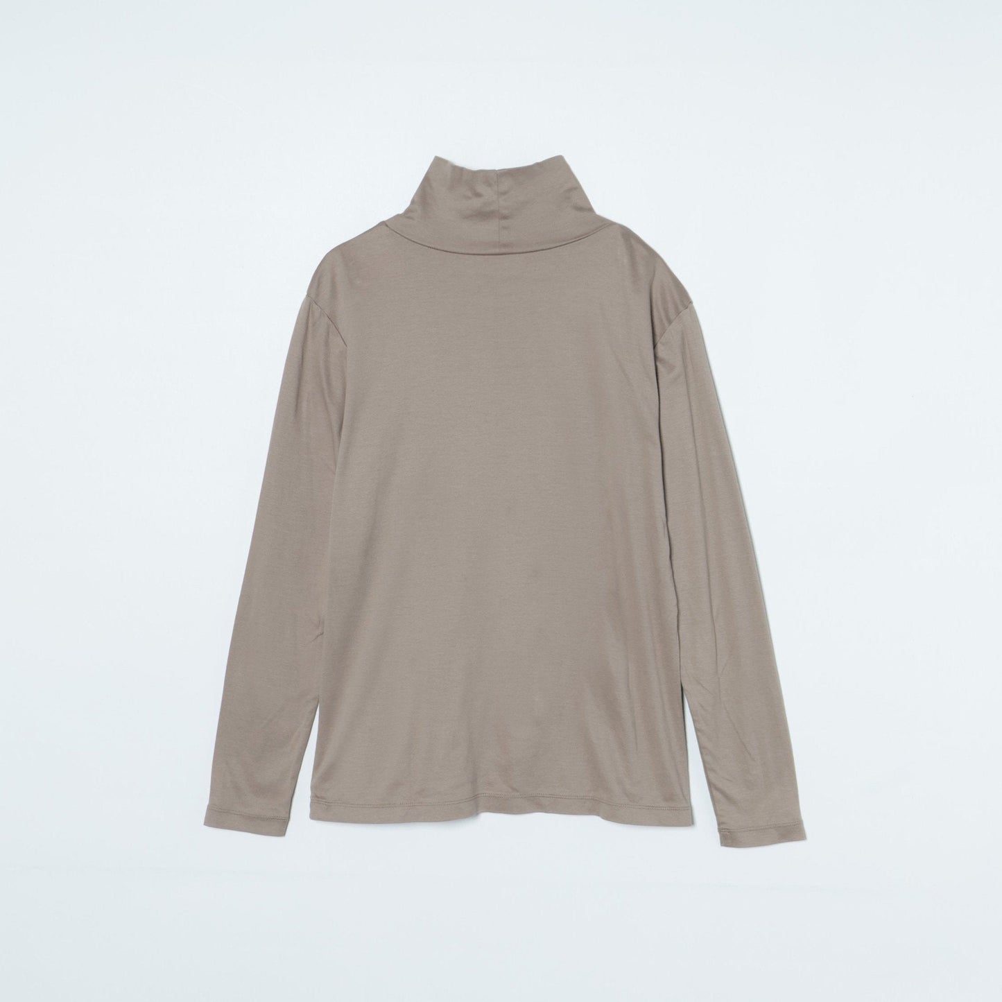 ソフトスムース タートルネックカットソー