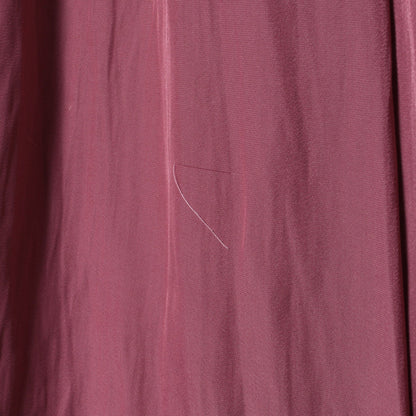 【L】シルクタッチポリエステル ギャザースカート