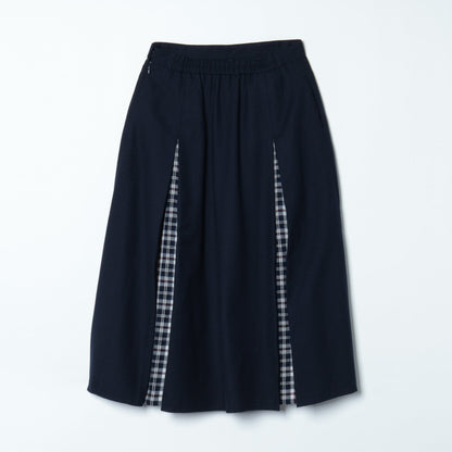 ツイル×Snowニューヨーカータータン ボックスタックスカート