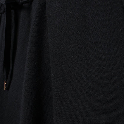 オーガニックコットン混 吊り編み裏毛ワイドパンツ