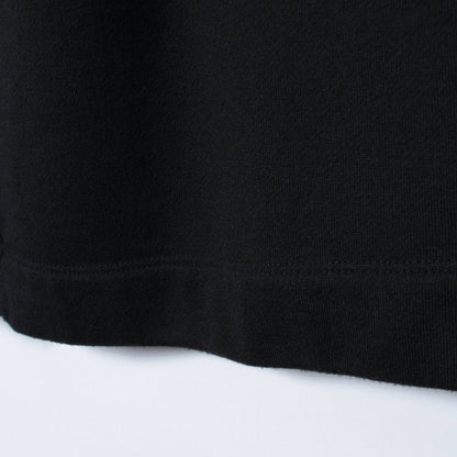 オーガニックコットン混 吊り編み裏毛ワイドパンツ