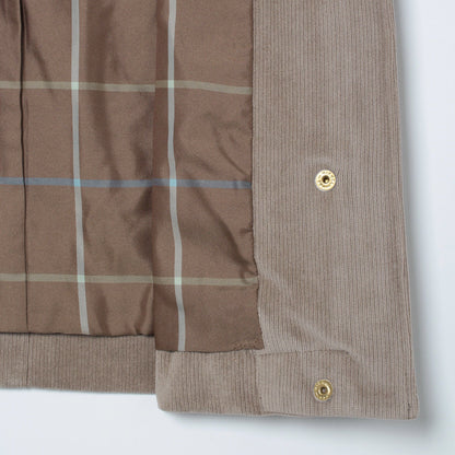 おとなブルゾン ベロアピケ 重ね衿ブルゾン