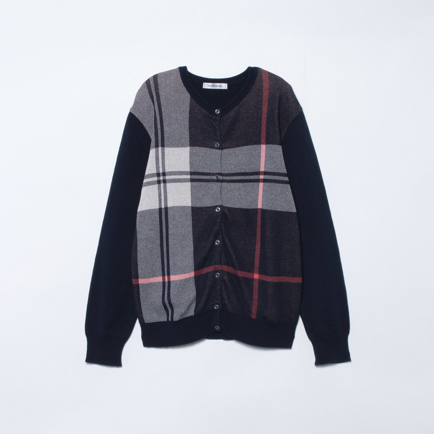 ハイツイストコットン ハウスタータンクルーネックカーディガン