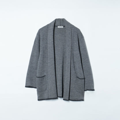 【L】バイヤスジャカードジャーディガン（カーディガン）