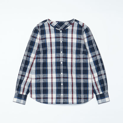 カレイドスコープハウスタータン ノーカラーブラウス