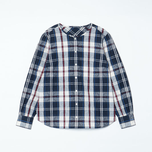 カレイドスコープハウスタータン ノーカラーブラウス