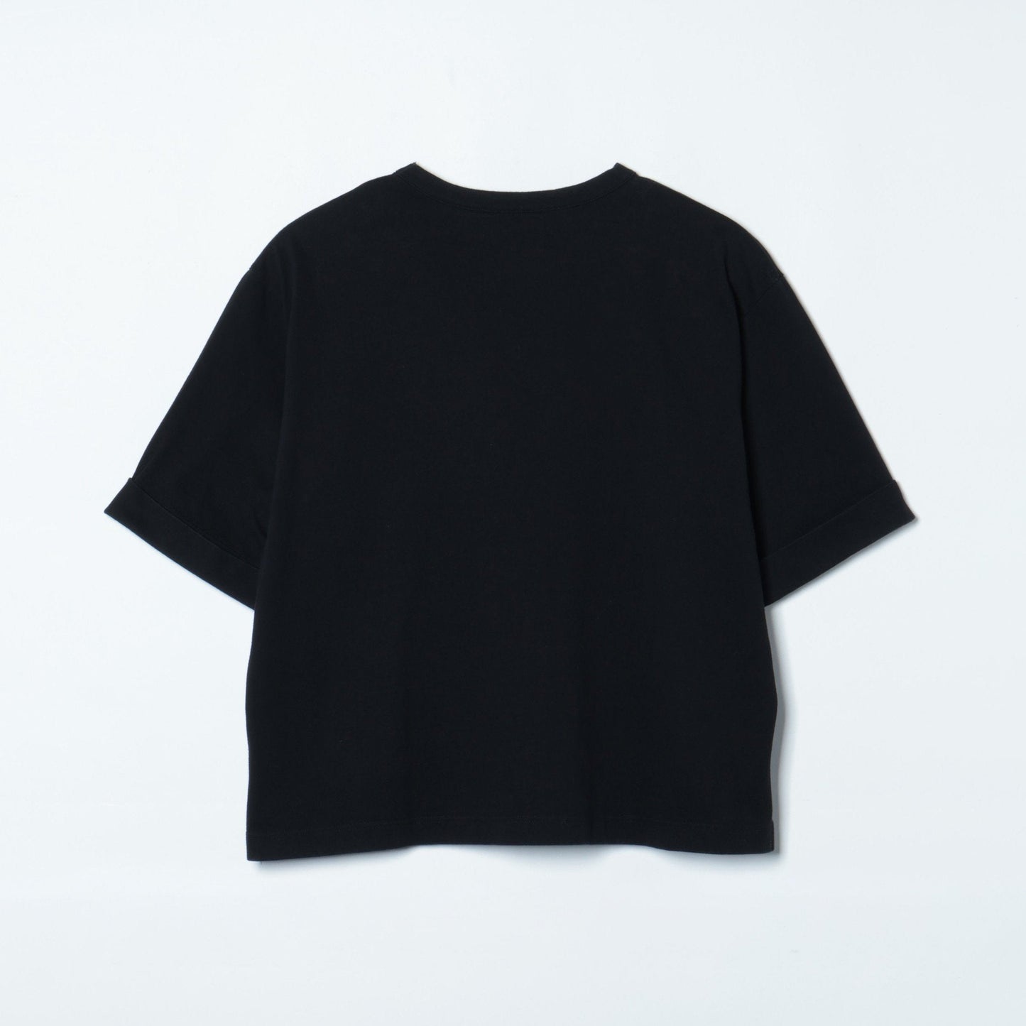 甘撚りコットンローゲージ天竺 リラックスワイドTシャツ