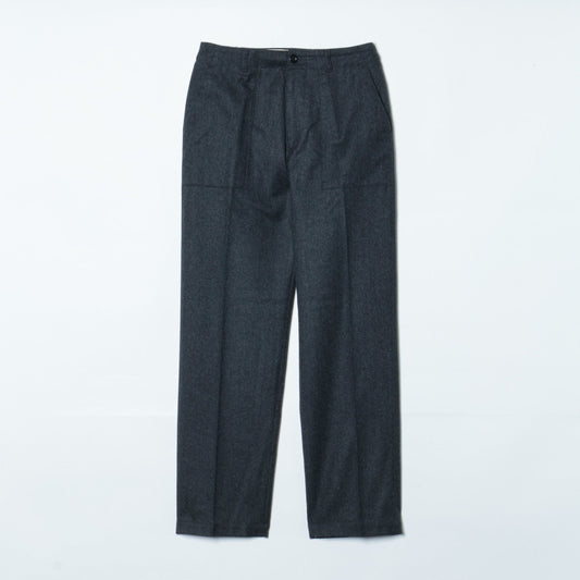 フランネルウール ベイカーパンツ