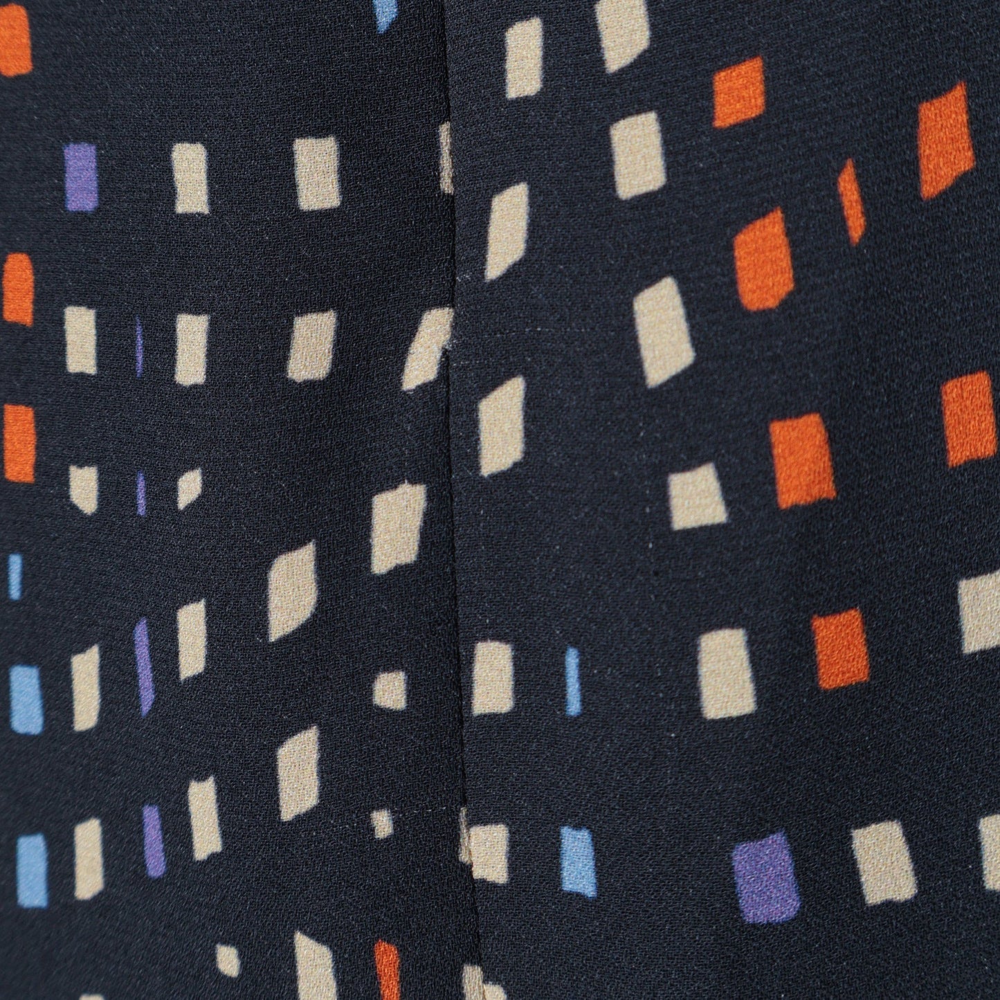 【L】イルミネーションプリント 長袖ギャザーワンピース