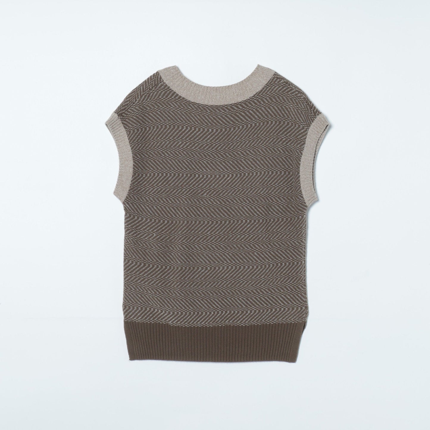 Balloon Cotton ニットベスト