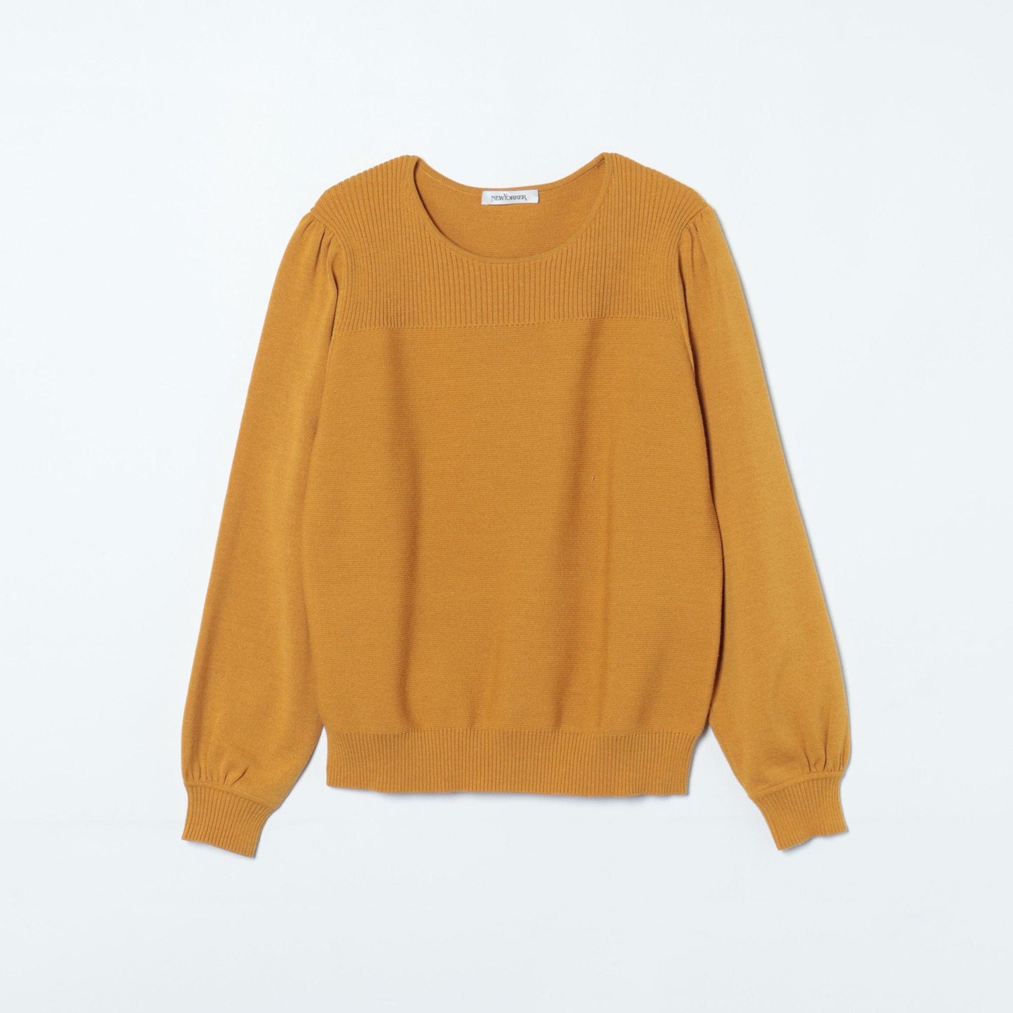 【手洗い可能】ポリエステルウール クルーネックプルオーバー