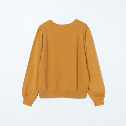 【手洗い可能】ポリエステルウール クルーネックプルオーバー