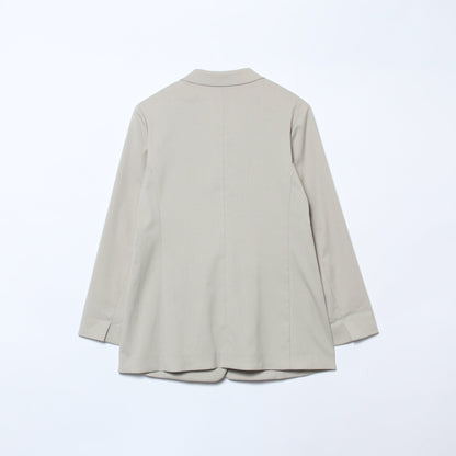 【ウォッシャブル】パウダークロス 1釦 テーラードジャケット