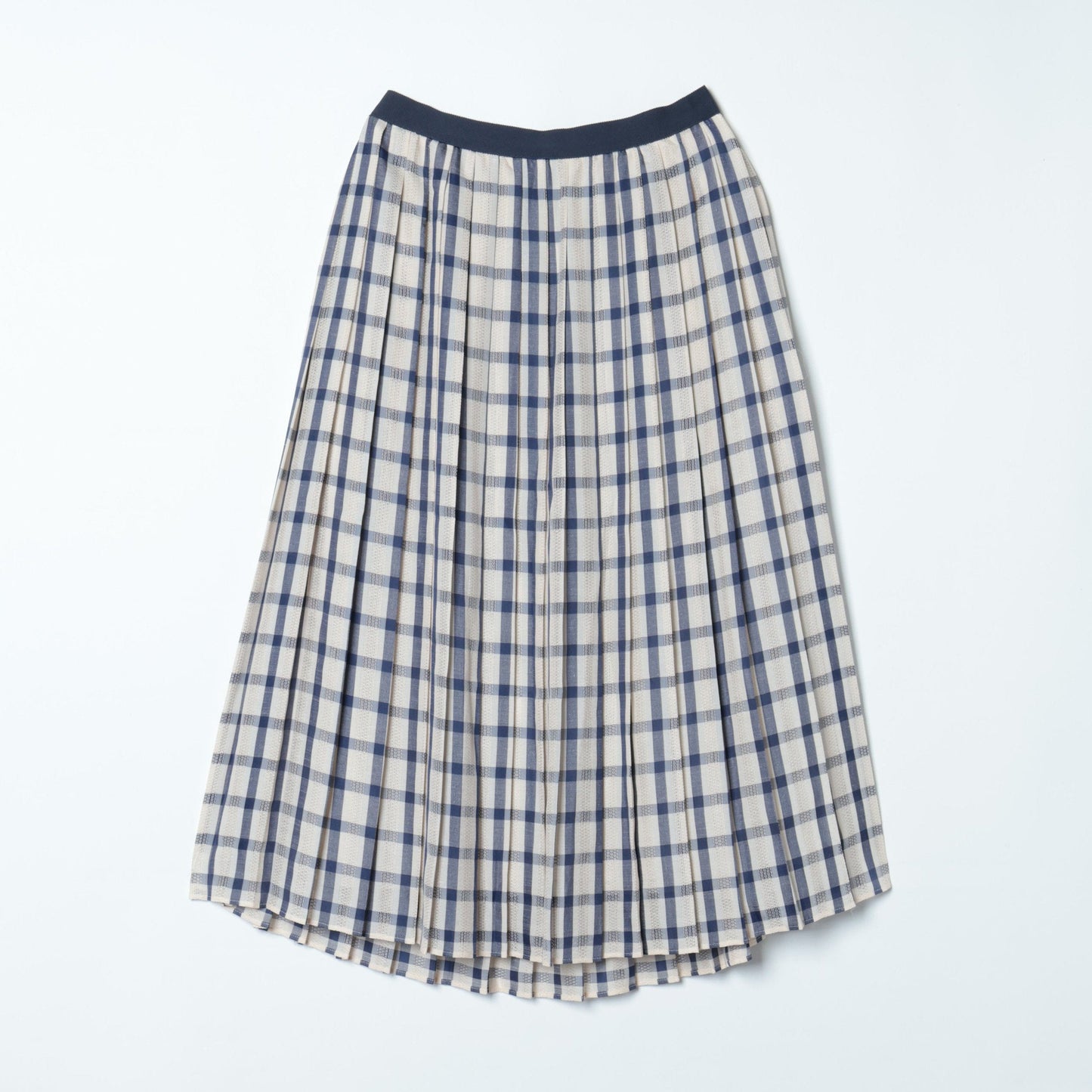 カラミチェック プリーツスカート