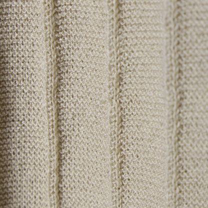 【L】【ホールガーメント】求心編みニットプルオーバー