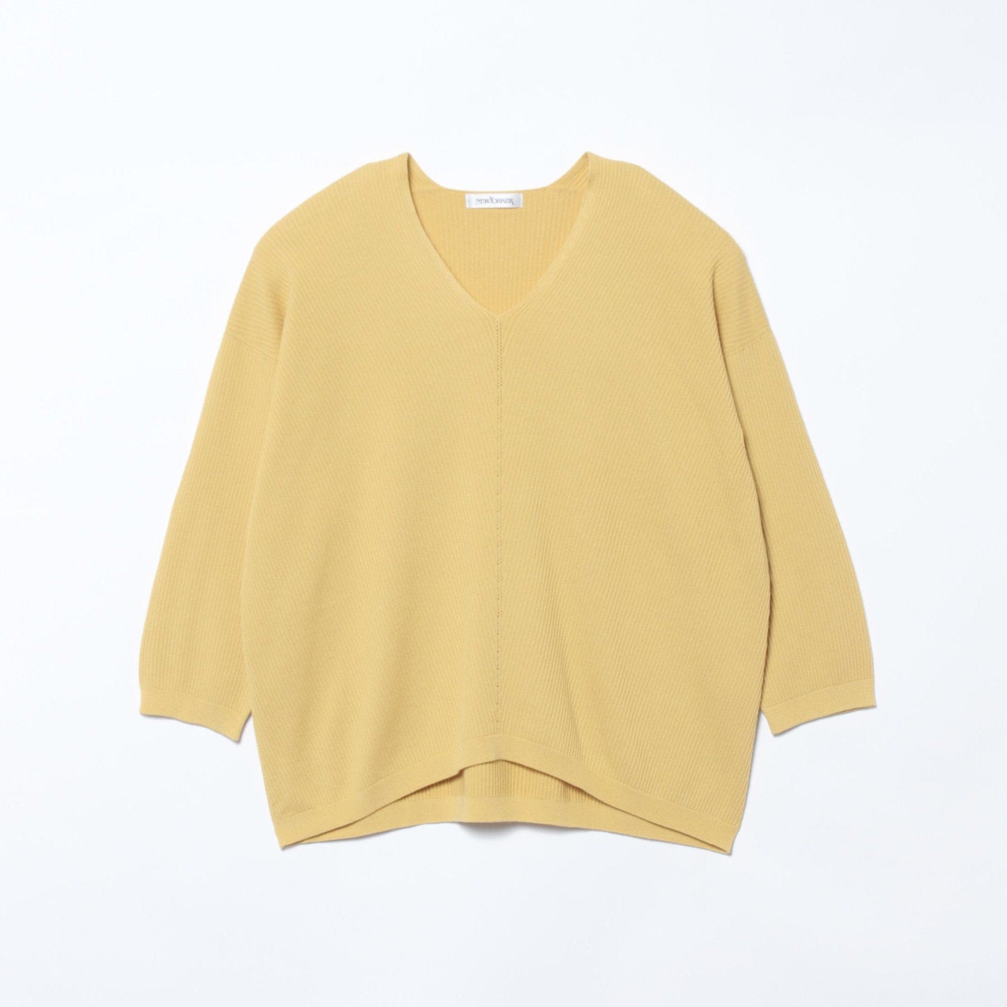 【L】ホールガーメント ドルマンプルオーバー