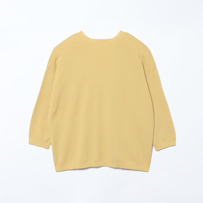 【L】ホールガーメント ドルマンプルオーバー