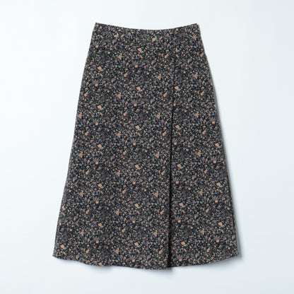 リバティ バードソングプリント フロントタックスカート