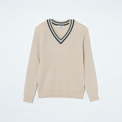 【L】CashWoolMix おとなチルデンニット