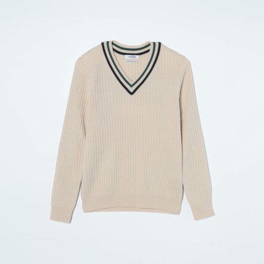 【L】CashWoolMix おとなチルデンニット