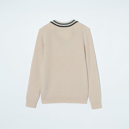 【L】CashWoolMix おとなチルデンニット