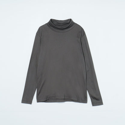 ソフトスムース タートルネックカットソー