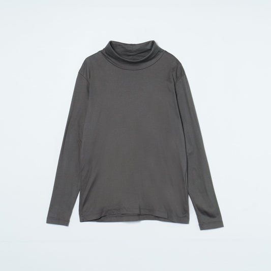 ソフトスムース タートルネックカットソー