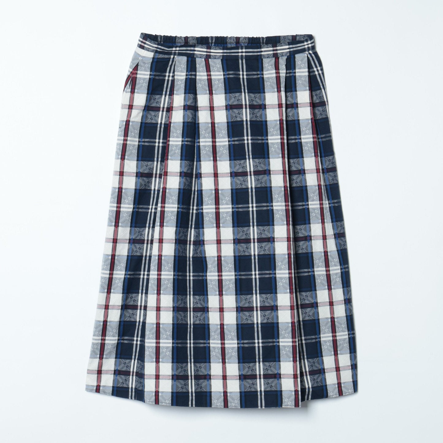 【L】カレイドスコープハウスタータン タックスカート