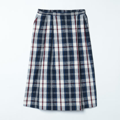 【L】カレイドスコープハウスタータン タックスカート