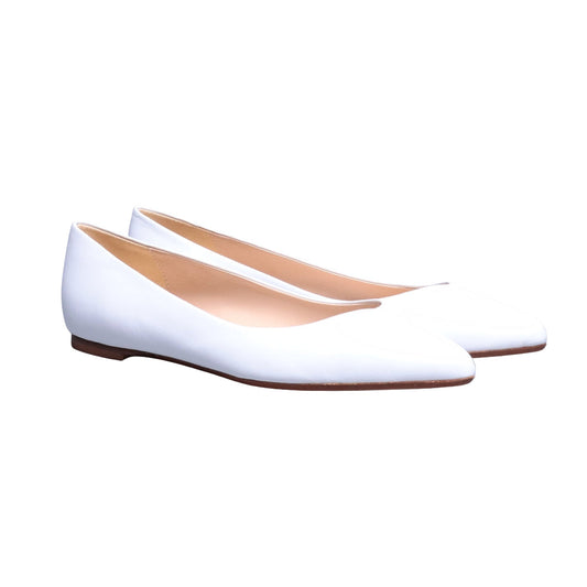 2428 / NATUR / BIANCO / LEATHER SOLE / 39.5(26.5cm)