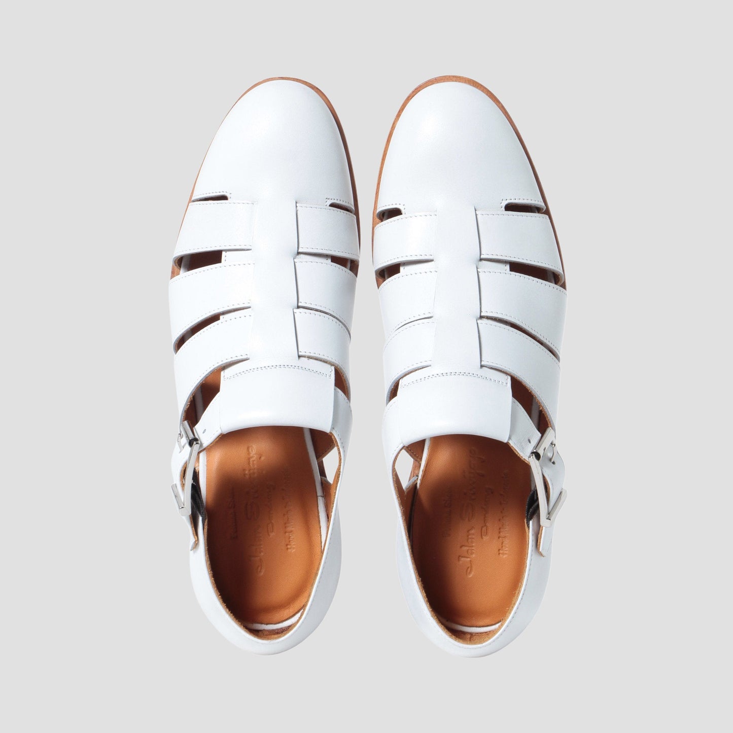 98850 / CALF / WHITE / LEATHERSOLE / UK5.0(24.0cm)