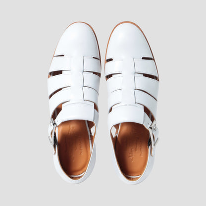 98850 / CALF / WHITE / LEATHERSOLE / UK5.0(24.0cm)