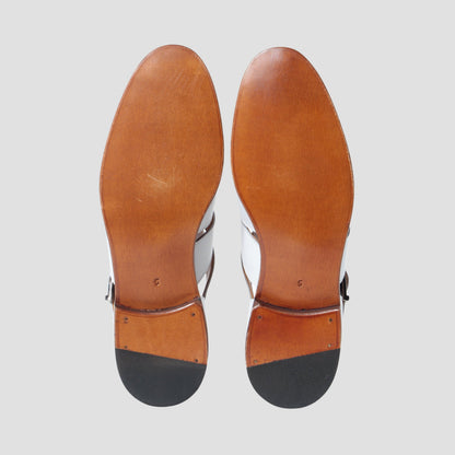 98850 / CALF / WHITE / LEATHERSOLE / UK5.0(24.0cm)