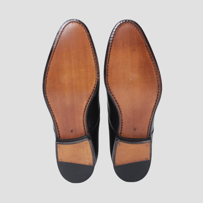 99008 / CALF / BLACK / LEATHERSOLE / UK4.0(23.0cm)
