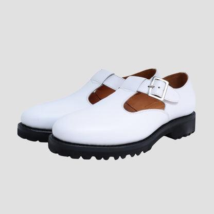 99025 / CALF / WHITE / VIBRAM SOLE / UK3.5(22.5cm)
