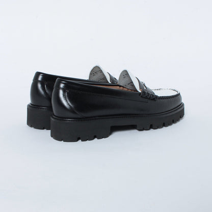 BA11510 / LTHR / BLACK/WHITE / EXTRA LIGHT SOLE / US9.0(27.0cm)
