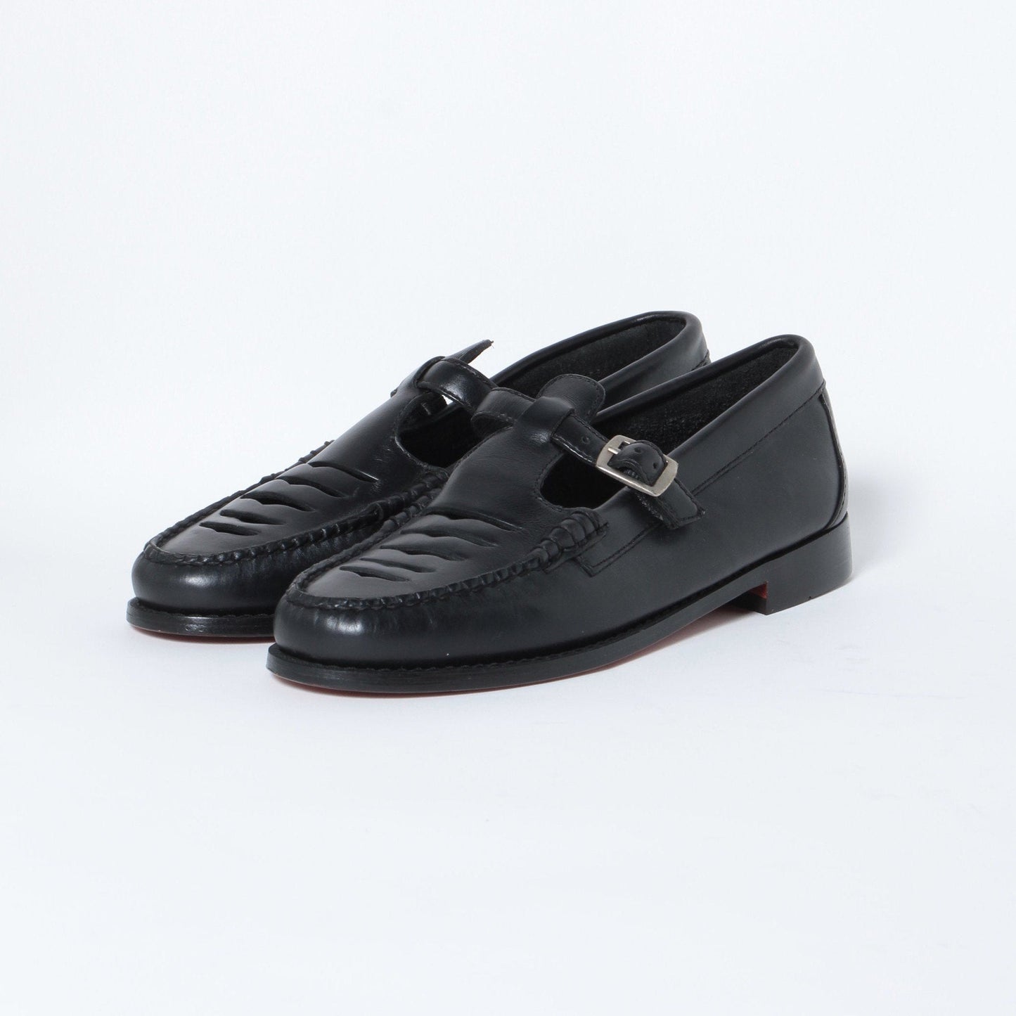 BA41006 / LTHR / BLACK / LEATHERSOLE / US5.5(23.5cm)