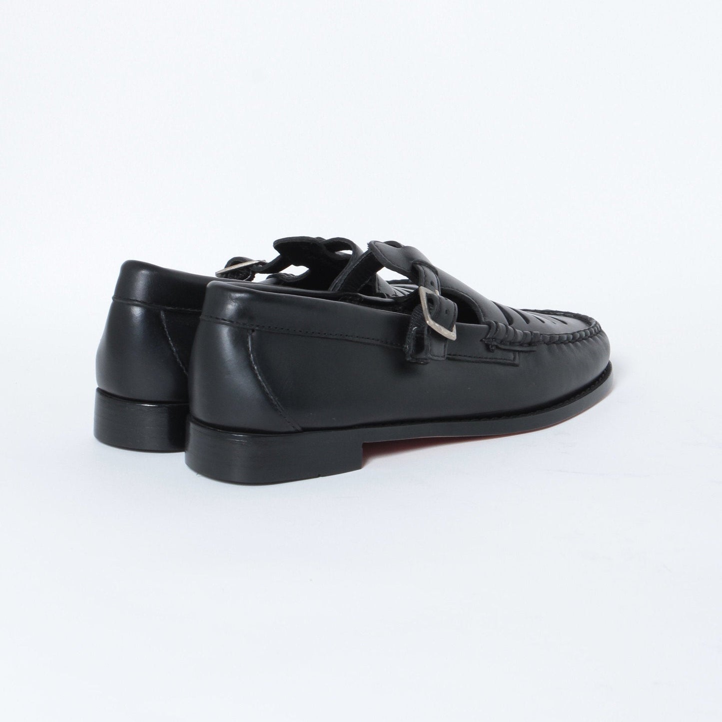 BA41006 / LTHR / BLACK / LEATHERSOLE / US5.5(23.5cm)