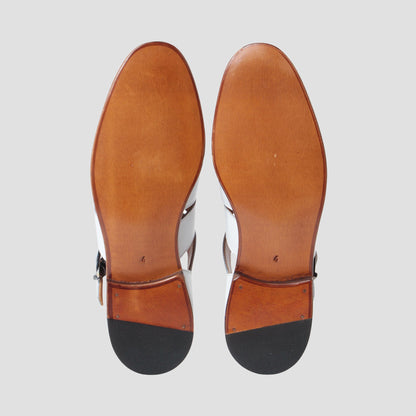 98850 / CALF / WHITE / LEATHERSOLE / UK4.0(23.0cm)