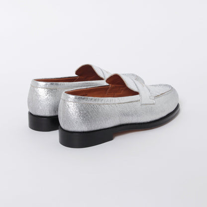 98998 / PINATEX / SILVER / LEATHERSOLE / UK7.0(25.5cm)