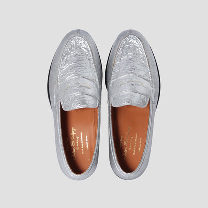 98998 / PINATEX / SILVER / LEATHERSOLE / UK7.0(25.5cm)