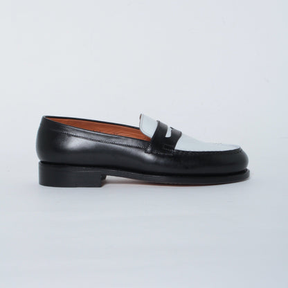 99036 / CALF / BLACK/WHITE / LEATHERSOLE / UK3.5(22.5cm)