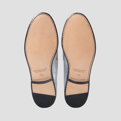99036 / PINATEX / SILVER / LEATHERSOLE / UK4.5(23.5cm)