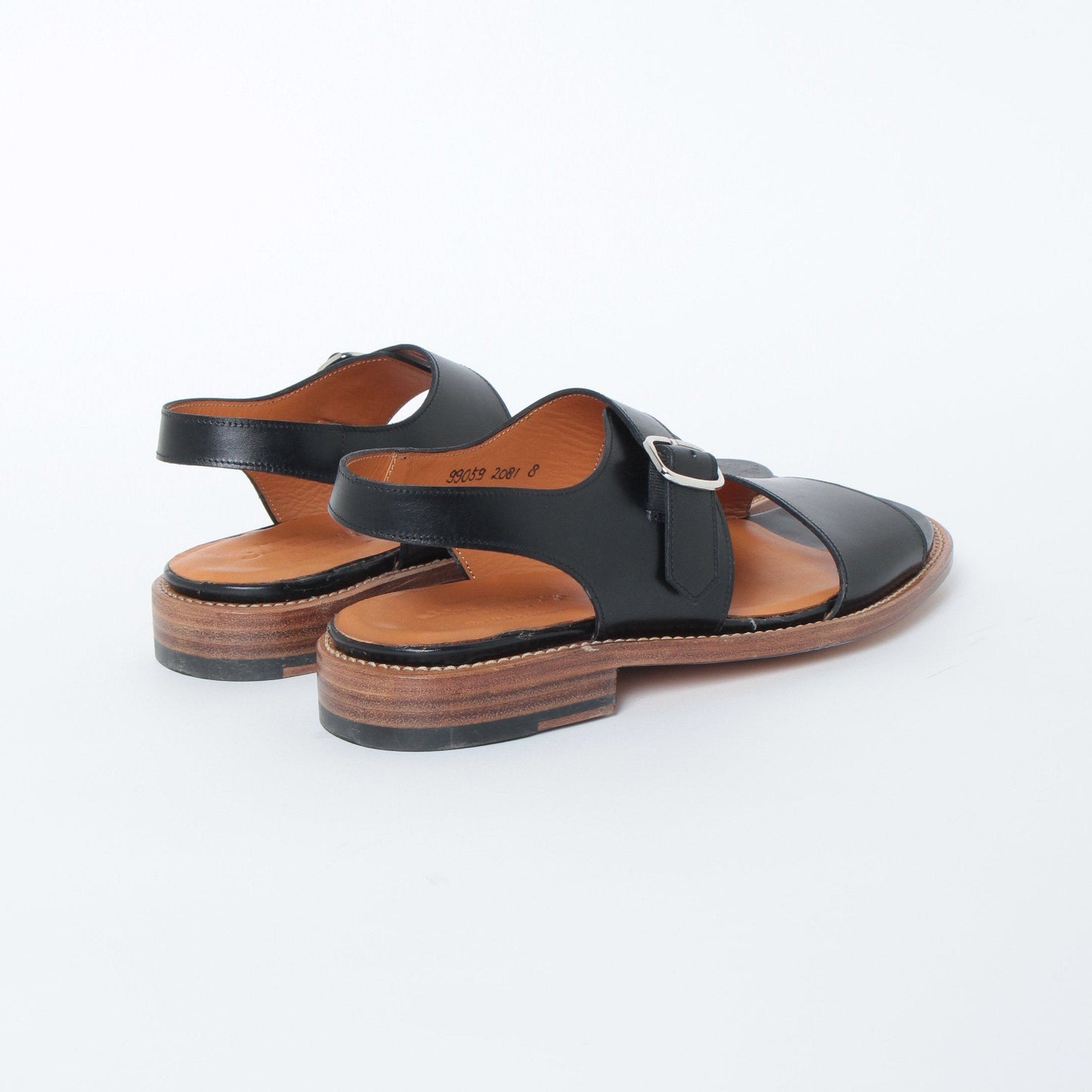 99059 / CALF / BLACK / LEATHERSOLE / UK8.0(26.5cm)