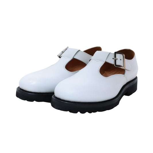 99025 / CALF / WHITE / VIBRAM SOLE / UK3.5(22.5cm)