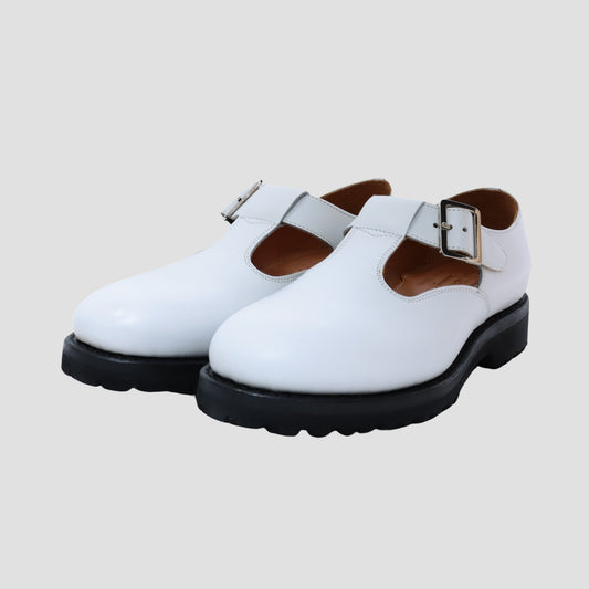99025 / CALF / WHITE / VIBRAM SOLE / UK3.5(22.5cm)
