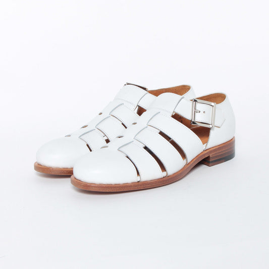 98850 / CALF / WHITE / LEATHERSOLE / UK4.0(23.0cm)