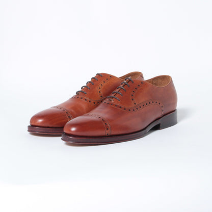 98409 / V.CRUST / MARRONE / LEATHERSOLE / UK6.0(25.0cm)